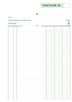 Kasboek Exacompta Manifold facturen dupli 50vel NL-2