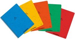 Schrift Aurora 210x165mm ruit 5x5mm 120 pagina's 80gr assorti