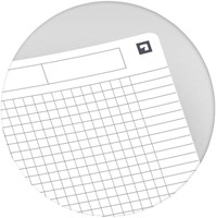 Spiraalblok Oxford Urban Mix A5 ruit 5x5mm 180 pagina's assorti-7