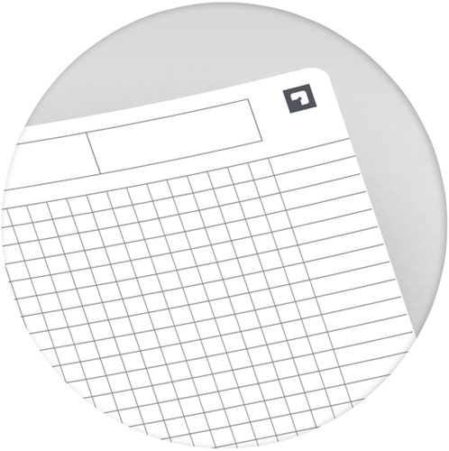 Spiraalblok Oxford Urban Mix A5 ruit 5x5mm 180 pagina's assorti-7