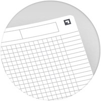 Spiraalblok Oxford Urban Mix A4 ruit 5x5mm 180 pagina's assorti-7