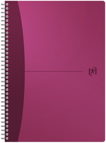 Spiraalblok Oxford Urban Mix A4 ruit 5x5mm 180 pagina's assorti-1