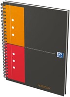 Spiraalblok Oxford International Notebook A5+ ruit 160 pagina's