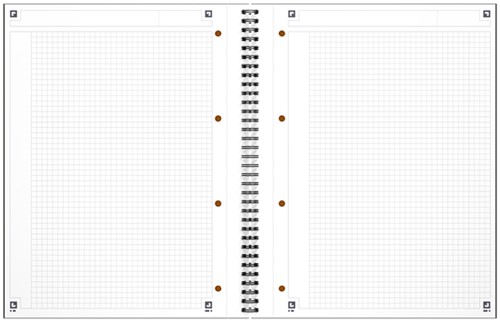 Spiraalblok Oxford International Notebook A4+ ruit 5mm-3