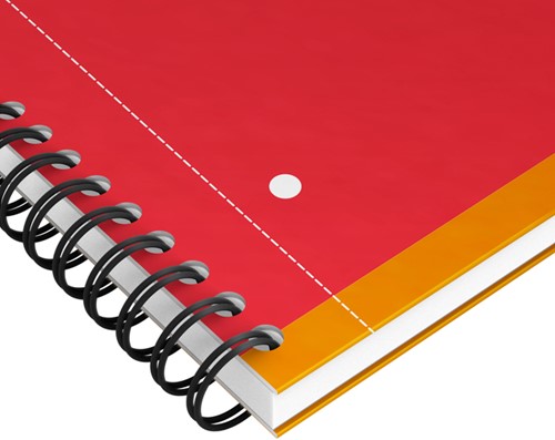 Spiraalblok Oxford International Notebook A4+ 160 pagina's lijn-3