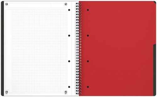 Spiraalblok Oxford International Activebook A4+ ruit 5mm-2