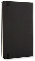 Notitieboek Moleskine large 130x210mm blanco hard cover zwart-3