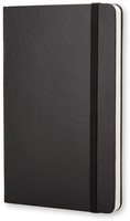 Notitieboek Moleskine pocket 90x140mm blanco hard cover zwart-2