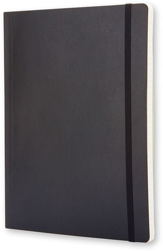 Notitieboek Moleskine XL 190x250mm lijn soft cover zwart-2