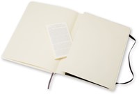 Notitieboek Moleskine XL 190x250mm blanco soft cover zwart-3