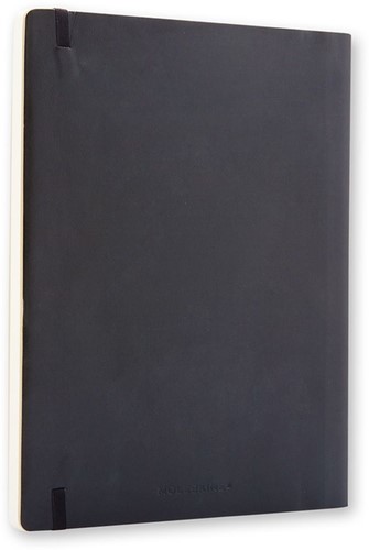 Notitieboek Moleskine XL 190x250mm blanco soft cover zwart-2