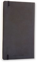 Notitieboek Moleskine large 130x210mm blanco soft cover zwart-3
