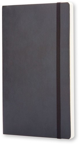 Notitieboek Moleskine pocket 90x140mm blanco soft cover zwart-2