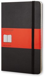 Adresboek Moleskine large 130x210mm hard cover lijn zwart