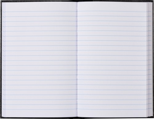 Notitieboek Octavo 103x165mm 192blz lijn grijs gewolkt-2