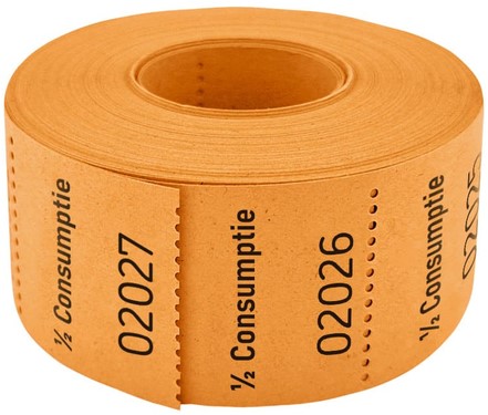 Consumptiebon Combicraft 1/2  500 stuks oranje-3