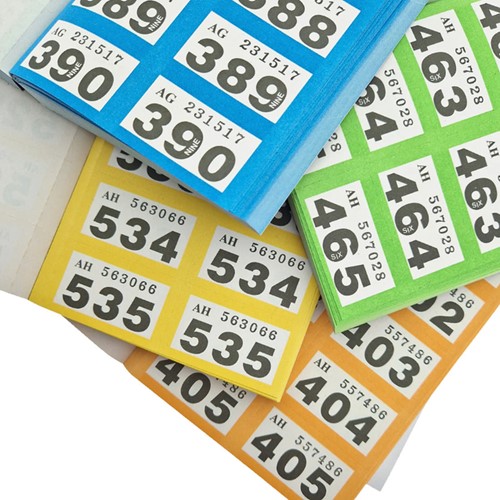 Nummerblok 1-1000 assorti 6 stuks-1