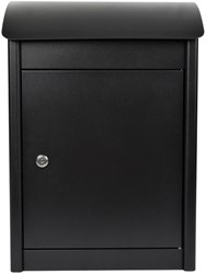 Pakketbrievenbus Malmo 360x260x505mm zwart