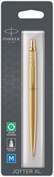 Balpen Parker Jotter XL Monochrome gold medium blister à 1 stuk