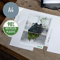 Insteekmap L-model Leitz Recycle A4 0.10mm PP transparant  25 stuks-2
