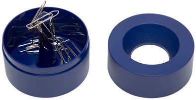 Papercliphouder MAUL Pro magnetisch Ø73x60mm blauw-3