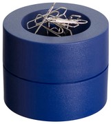 Papercliphouder MAUL Pro magnetisch Ø73x60mm blauw-2