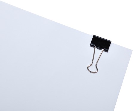 Papierklem MAUL foldback 215 19mm zwart 12 stuks-6