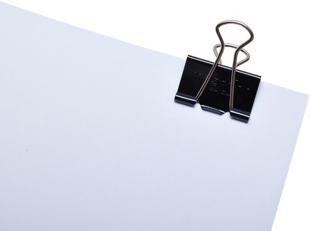 Papierklem MAUL foldback 215 13mm zwart 12 stuks-4