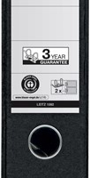 Ordner Leitz 1092 giro-bank met dubbele mechaniek 75mm karton A4 zwart-8