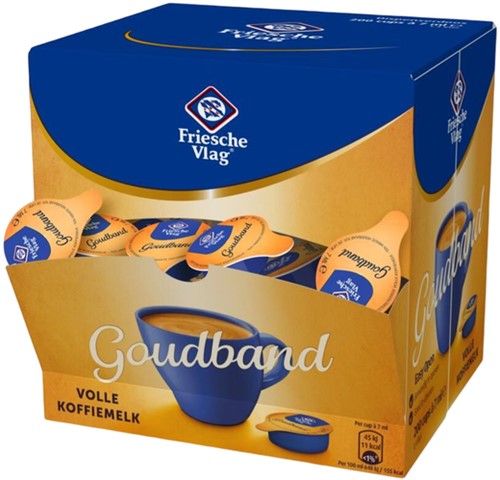 Koffiemelk Friesche Vlag goudband 7 ml 200 cups