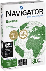 Kopieerpapier Navigator Universal A4 80gr wit 500 vel
