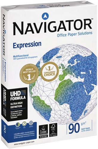 Kopieerpapier Navigator Expression A3 90gr wit 500 vel-2