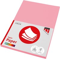 Kopieerpapier Quantore Colour A4 160gr roze 50 vel