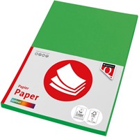 Kopieerpapier Quantore Colour A4 160gr grasgroen 50 vel