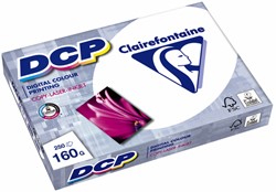 Laserpapier Clairefontaine DCP A4 160gr wit 250 vel