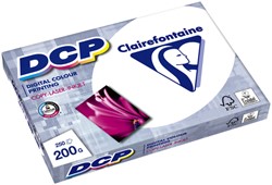 Laserpapier Clairefontaine DCP A4 200gr wit 250 vel