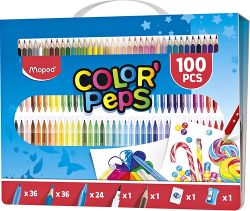Tekenset Maped Color'Peps 100-delig