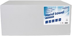 Handdoek Cleaninq H3 z-vouw 2-laags 240x210mm 20x160 vel wit