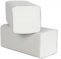 Handdoek Cleaninq H3 z-vouw 2-laags 240x210mm 20x160 vel wit-3