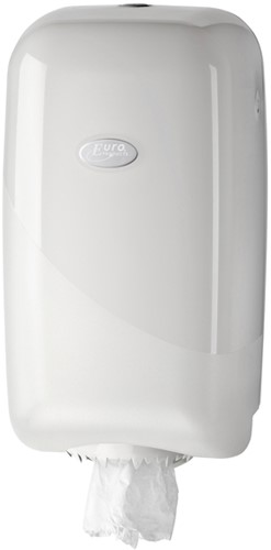 Poetspapierdispenser Pearl Line P17 klein wit 431105