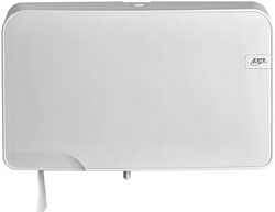 Toiletpapierdispenser Quartzline Q5 jumbo klein duo wit 441007
