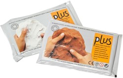 Klei Plus 1kg wit