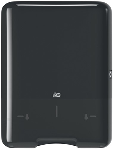 Handdoekdispenser Tork H3 Elevation zwart 553008