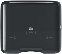 Handdoekdispenser Tork H3 Elevation klein zwart 553108