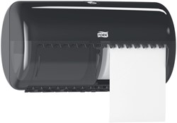 Toiletpapierdispenser Tork T4 Elevation duo zwart 557008