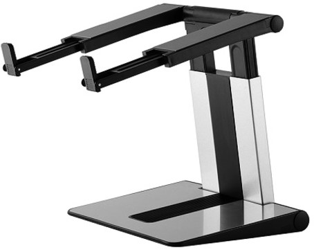 Laptopstandaard Neomounts NSLS200 opvouwbaar zwart zilver-2