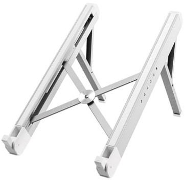 Laptopstandaard Neomounts NSLS010 opvouwbaar zilver-2