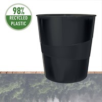 Papierbak Leitz Recycle range 15liter zwart-5