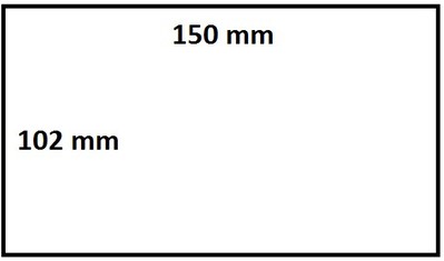 Labeletiket IEZZY Zebra 3005281-T 102x150mm 19mm wit permanent 110st-2