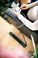 Stekkerdoos Brennenstuhl Premium 6vdig incl 2 USB 3 meter zwart-2